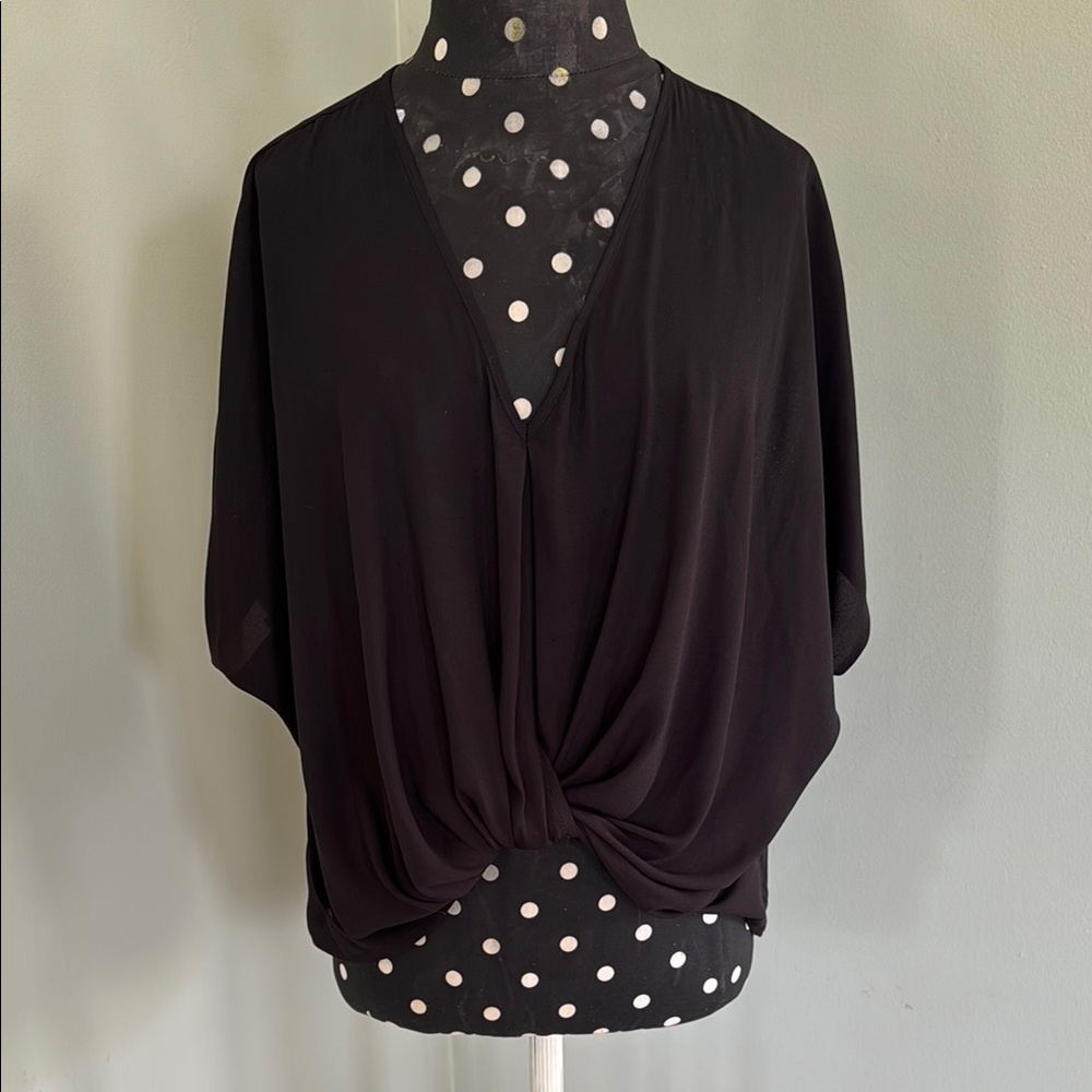 Elegant Black Women's Top